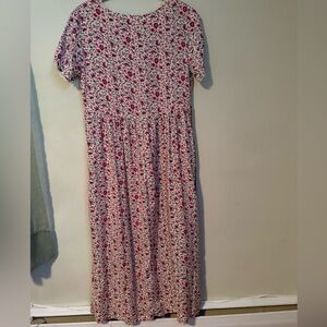 White Stag vintage Red and White Floral Dress